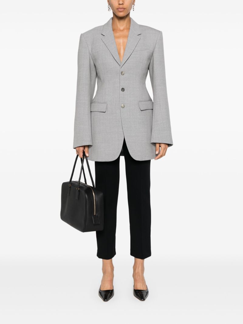 Tailored Slim-cut Trousers