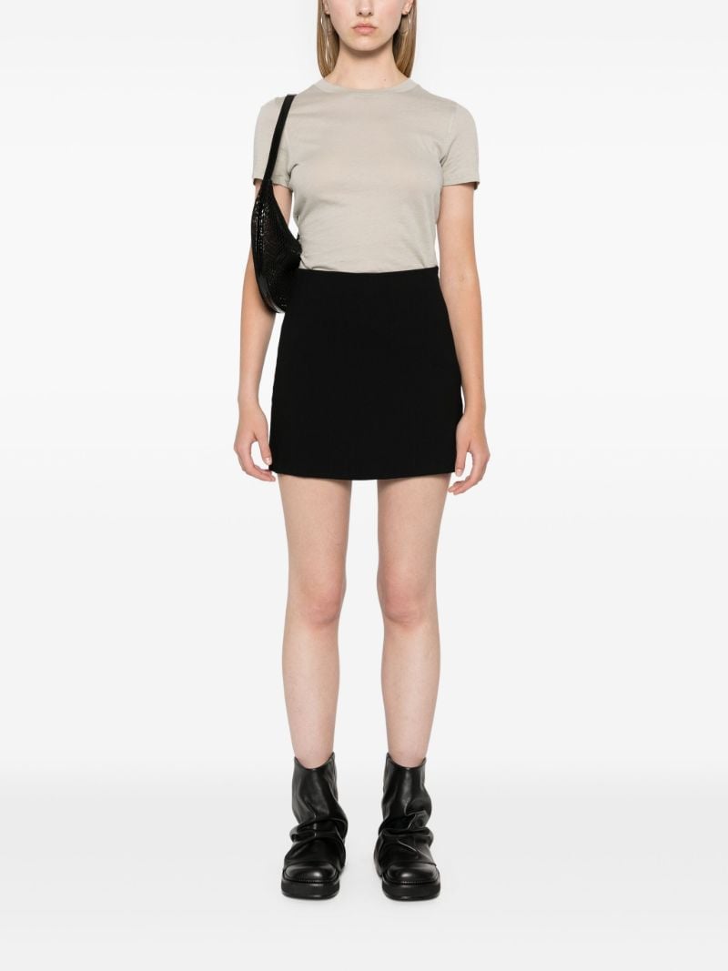 Grey Short-sleeve Cotton T-shirt