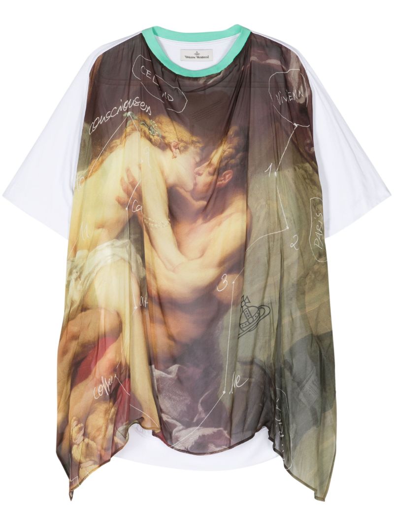 White Kiss Swing T-shirt