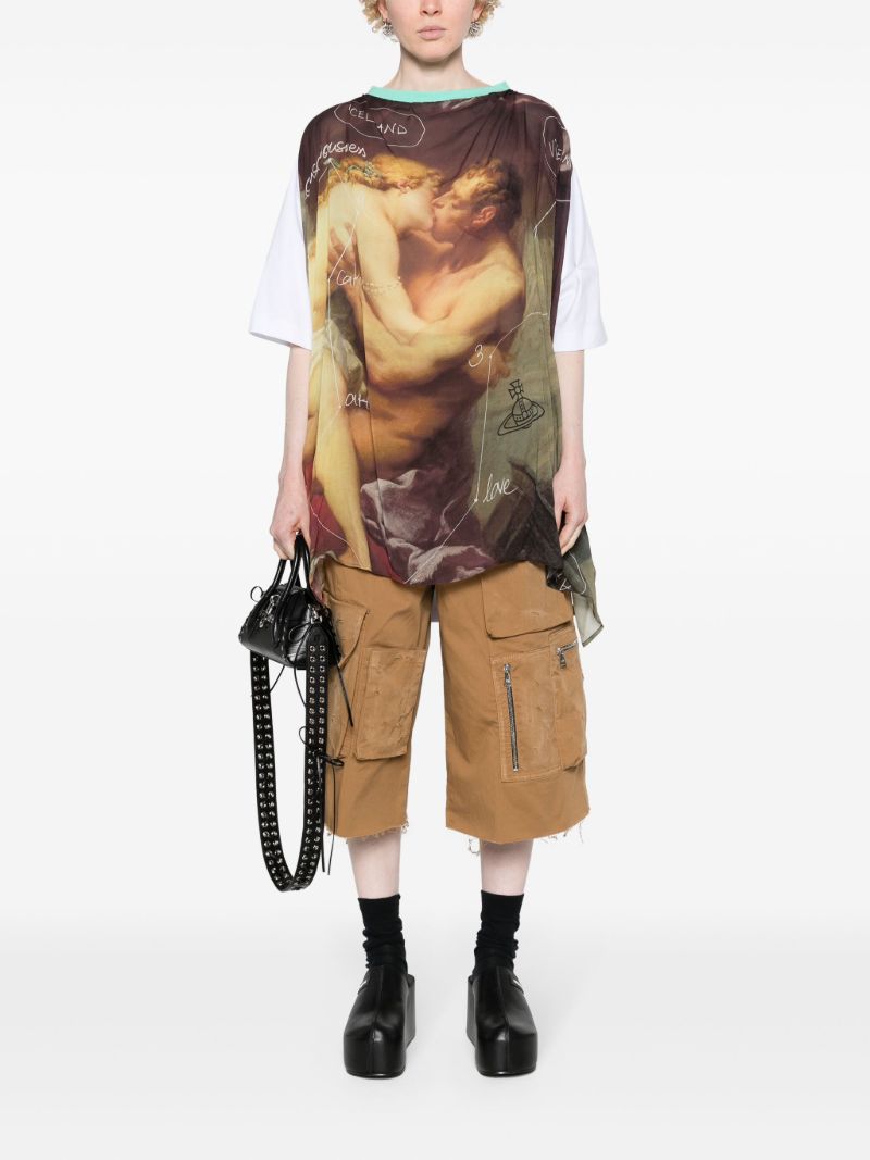 White Kiss Swing T-shirt