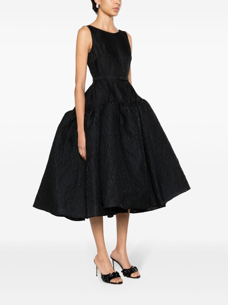 Black Audrey CloquÃ_x0083_Â© Midi Dress