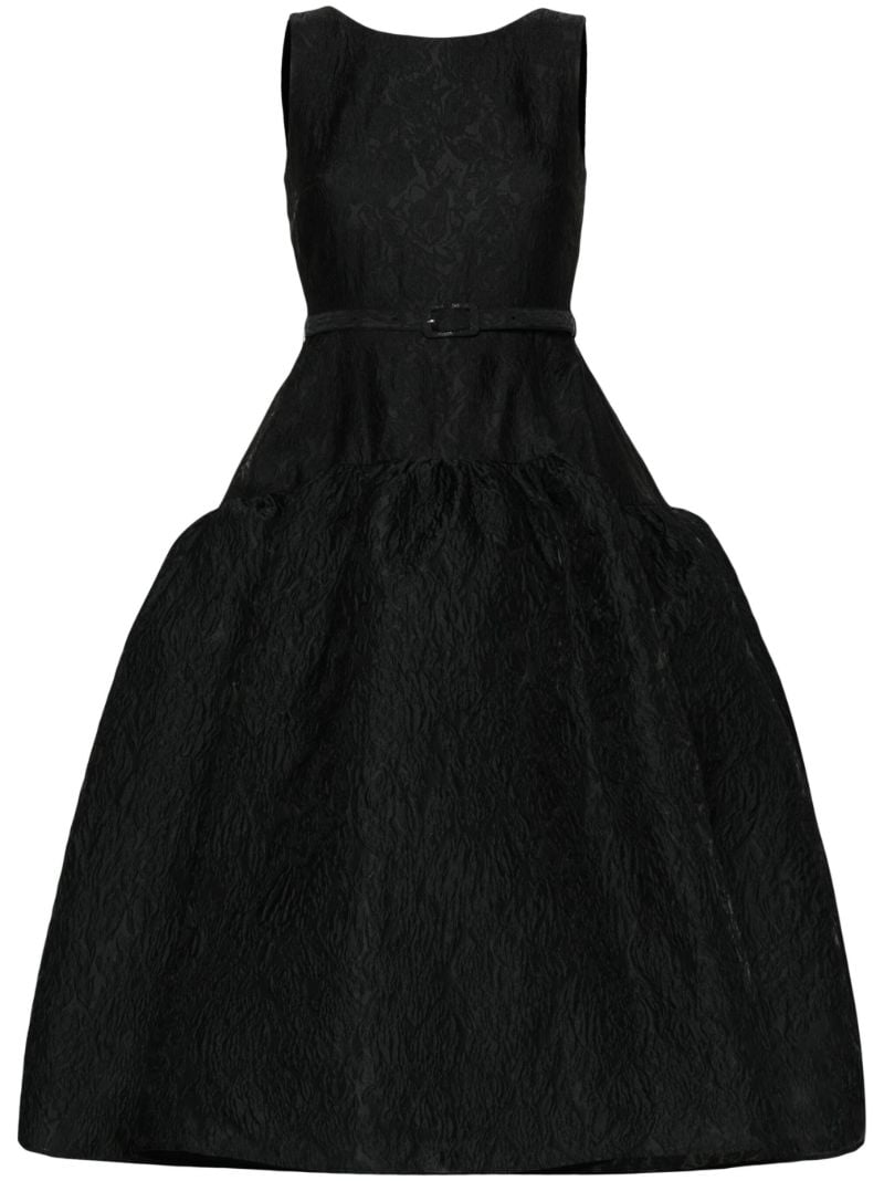 Black Audrey CloquÃ_x0083_Â© Midi Dress