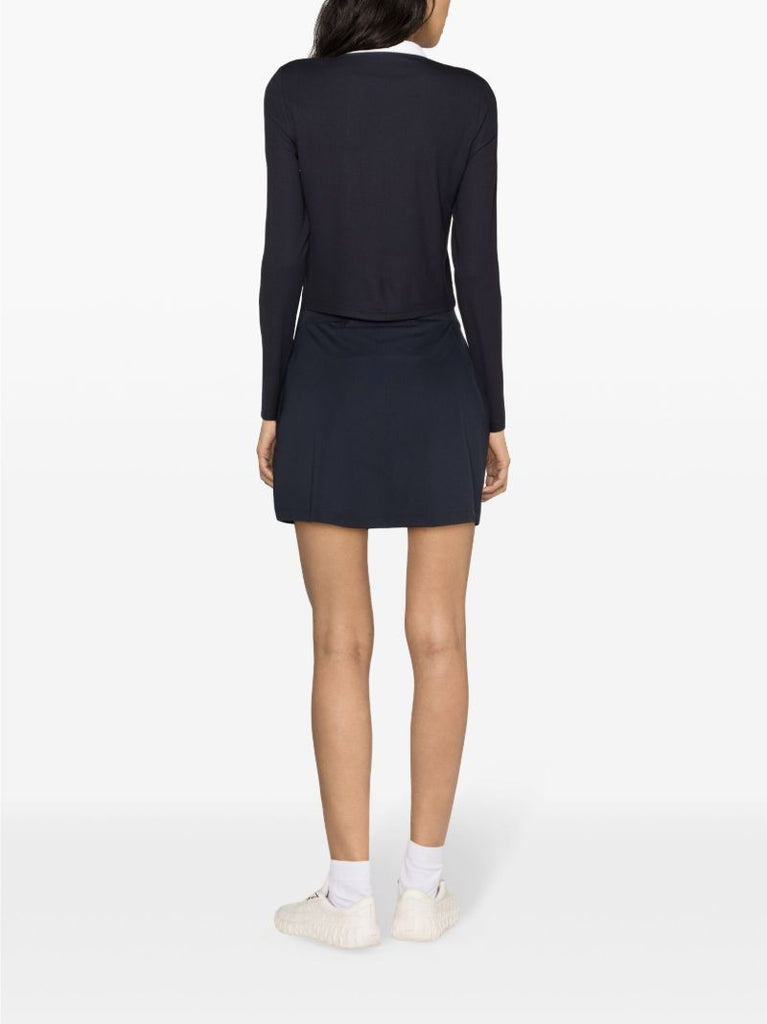Blue Thea Mini Skirt
