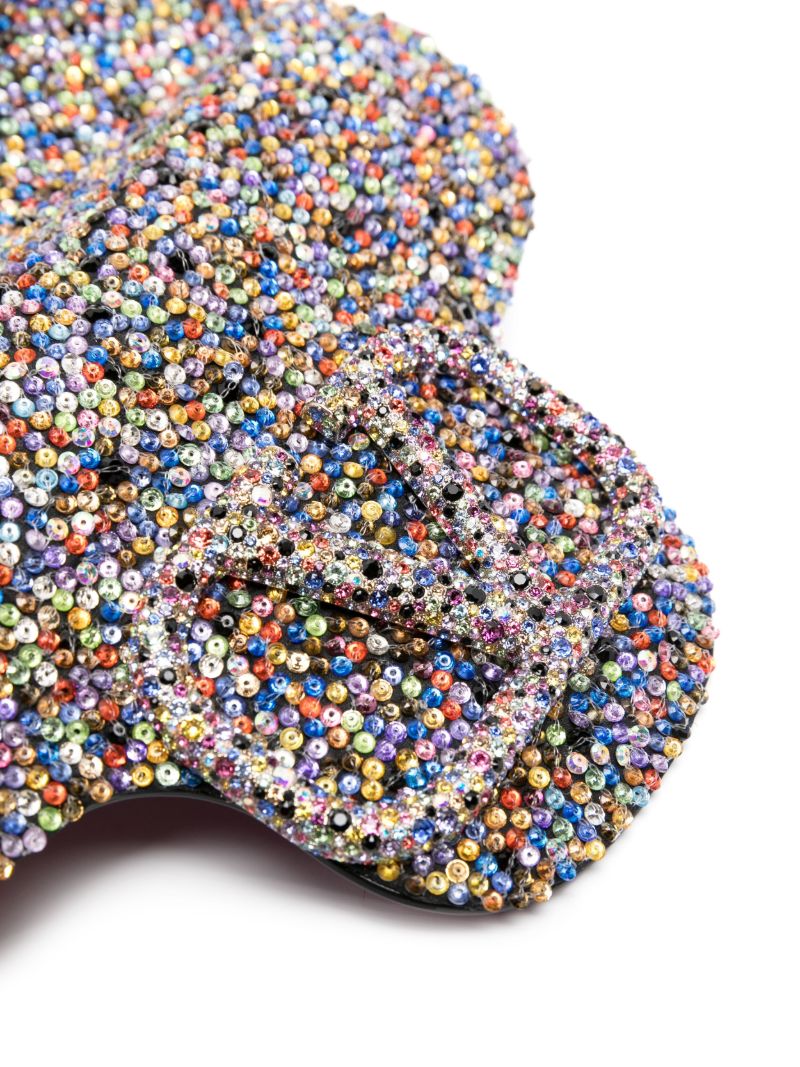 Multicolour Small LocÃ_x0083_Â² Crystal-embellished Shoulder Bag