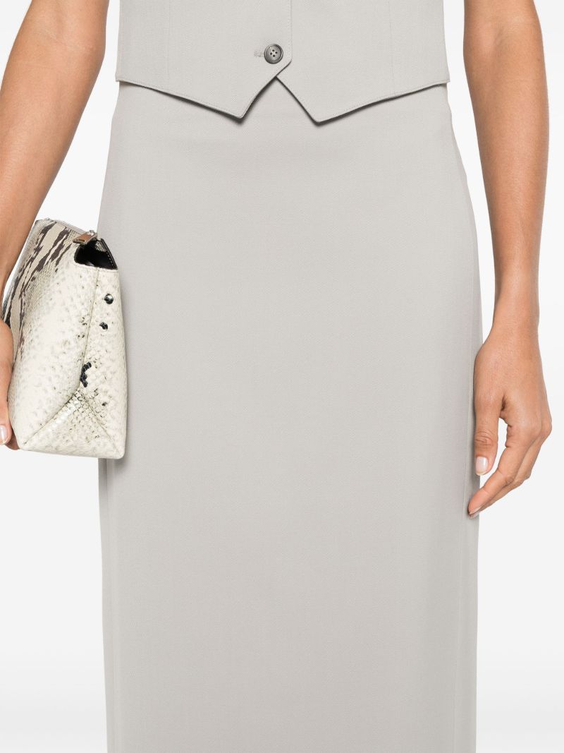 Straight Maxi Skirt