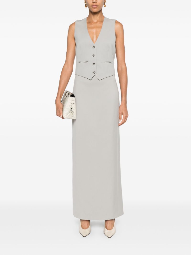 Straight Maxi Skirt