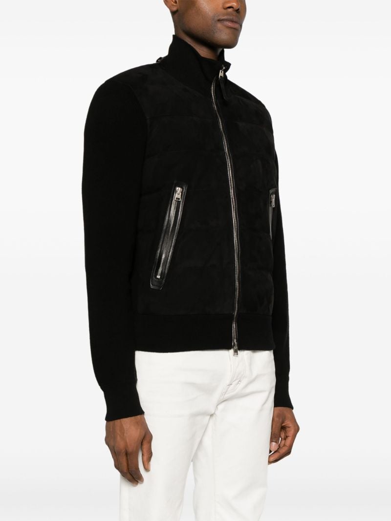 Black Wool-blend Jacket