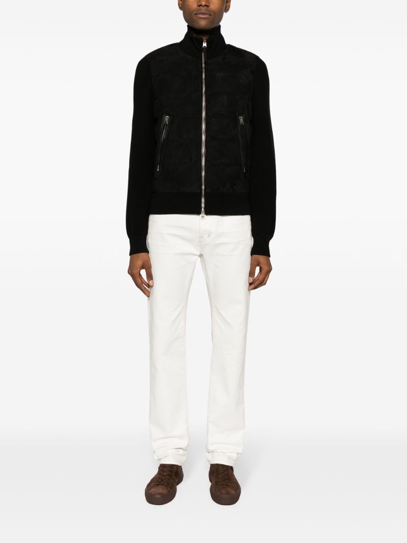 Black Wool-blend Jacket