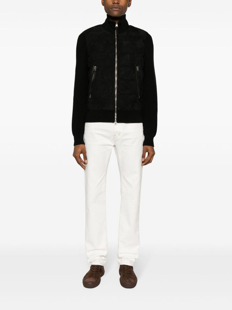 Black Wool-blend Jacket