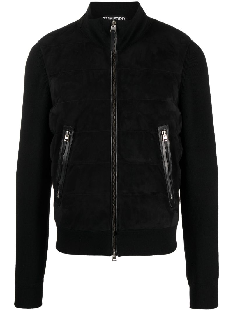 Black Wool-blend Jacket