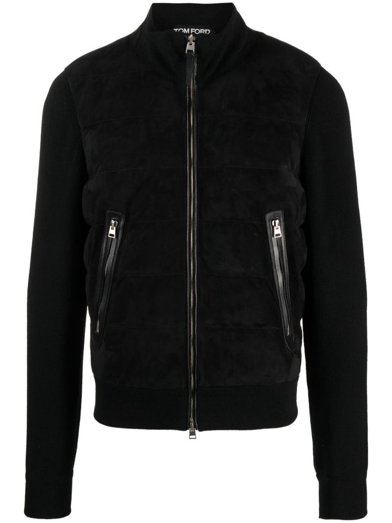 Black Wool-blend Jacket