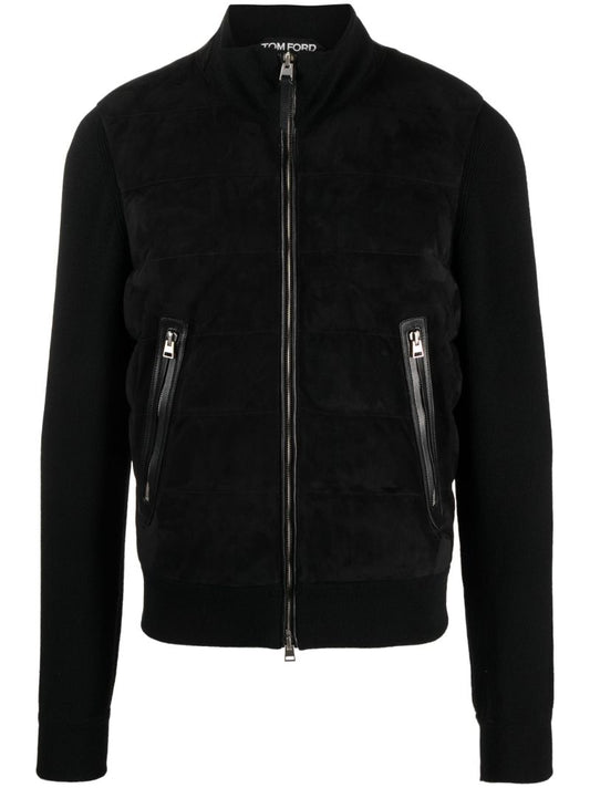 Black Wool-blend Jacket