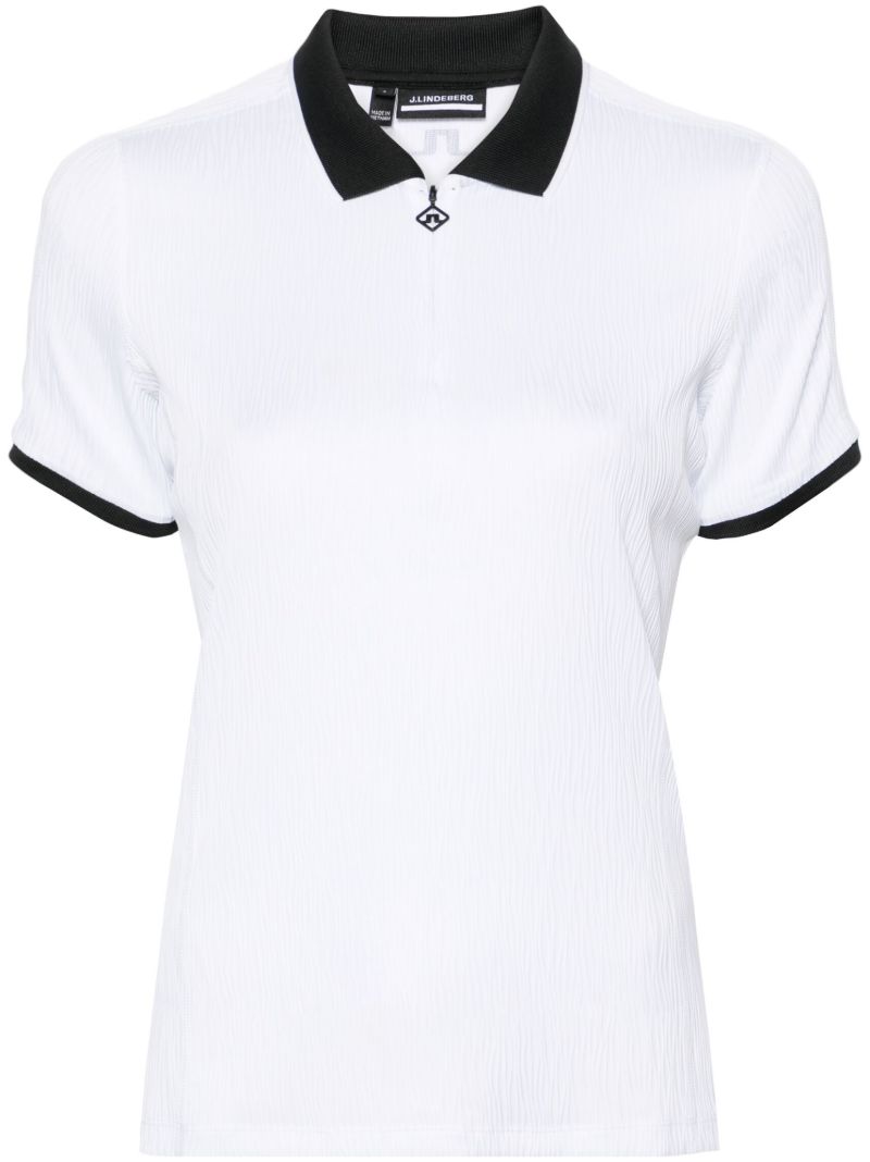 White Izara Performance Polo Shirt