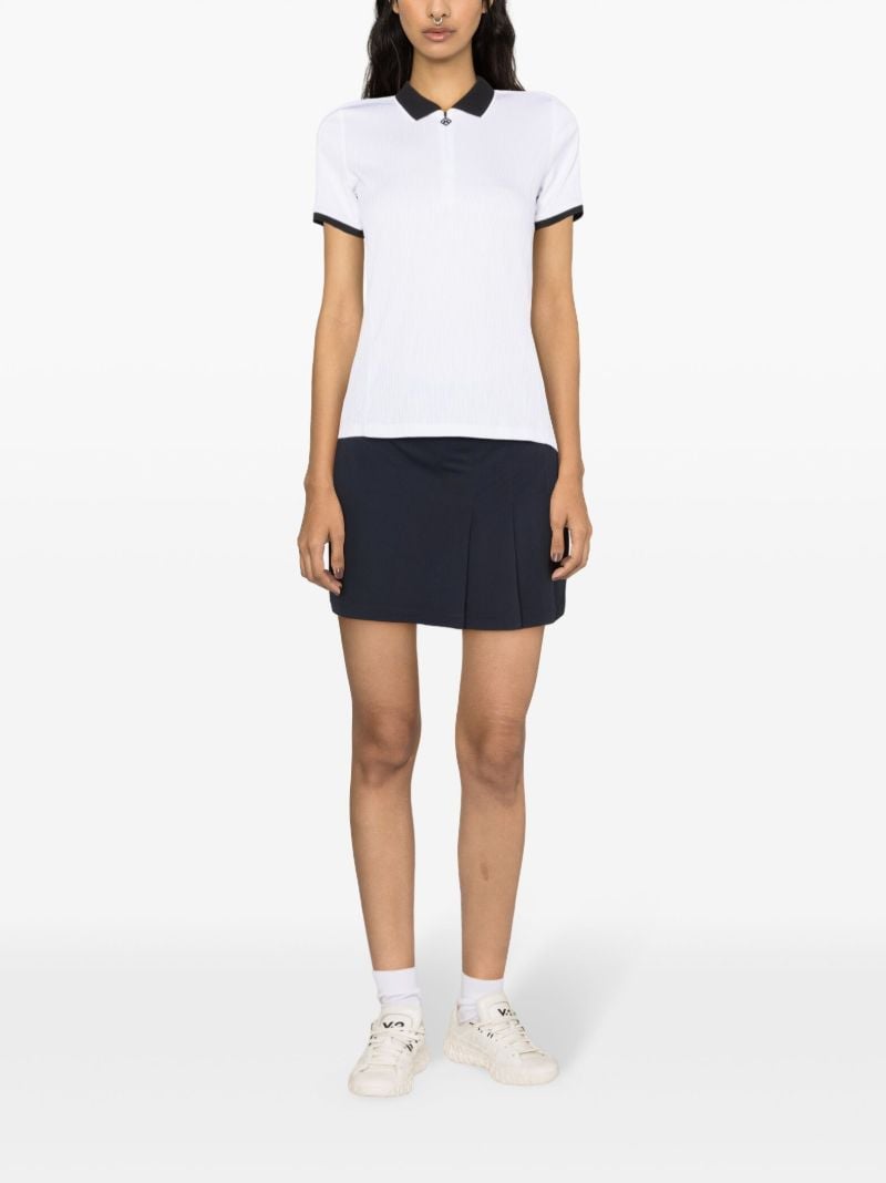 White Izara Performance Polo Shirt