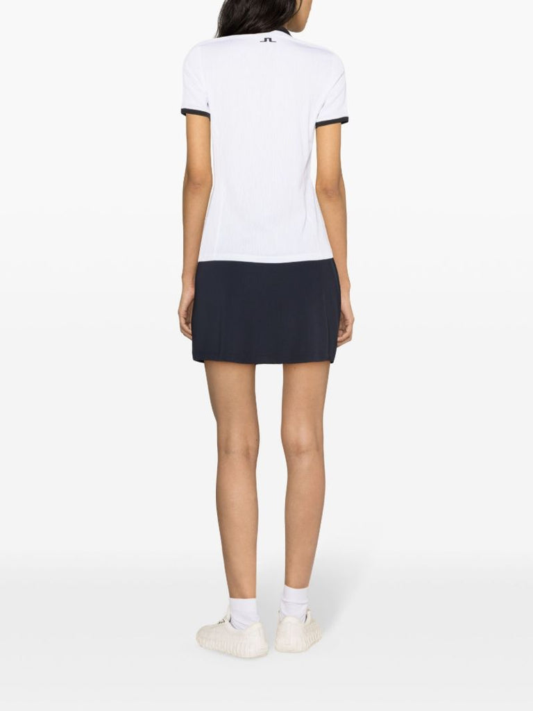 White Izara Performance Polo Shirt