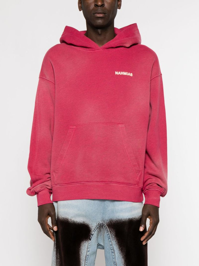 Pink Queen of the Coast Cotton Hoodie