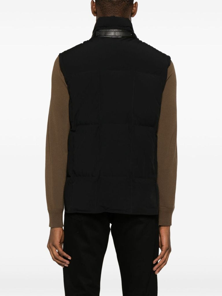 Black Down-filled Gilet