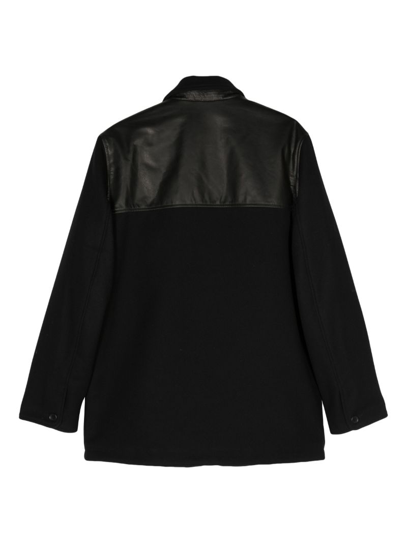 X the Cure Black Donkey Panelled Jacket