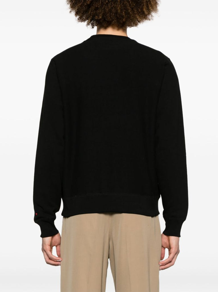 X the Cure Black Cotton Sweatshirt