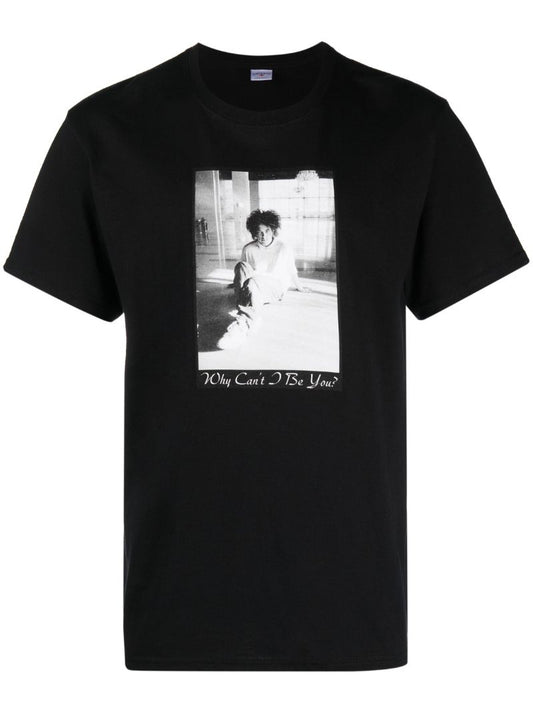 X the Cure Black Why Cant I Be You T-shirt