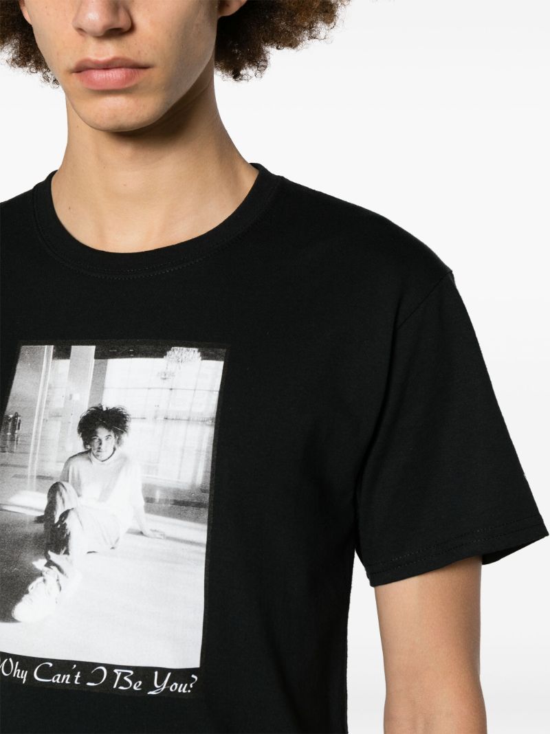 X the Cure Black Why Cant I Be You T-shirt