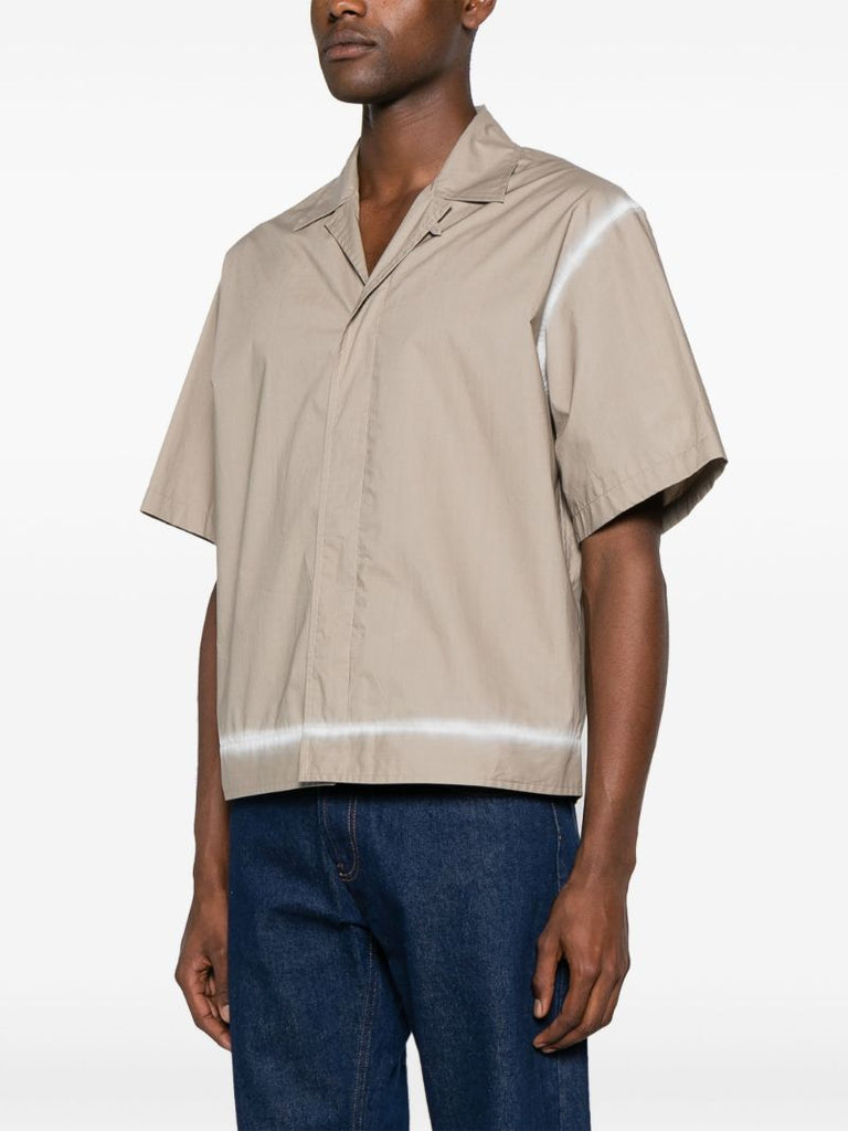 Neutral Acid Wash Cotton Shirt