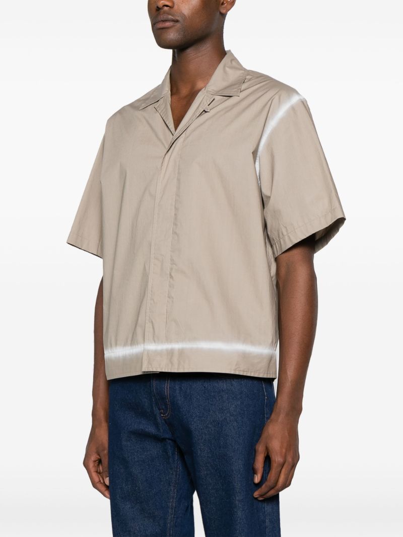 Neutral Acid Wash Cotton Shirt