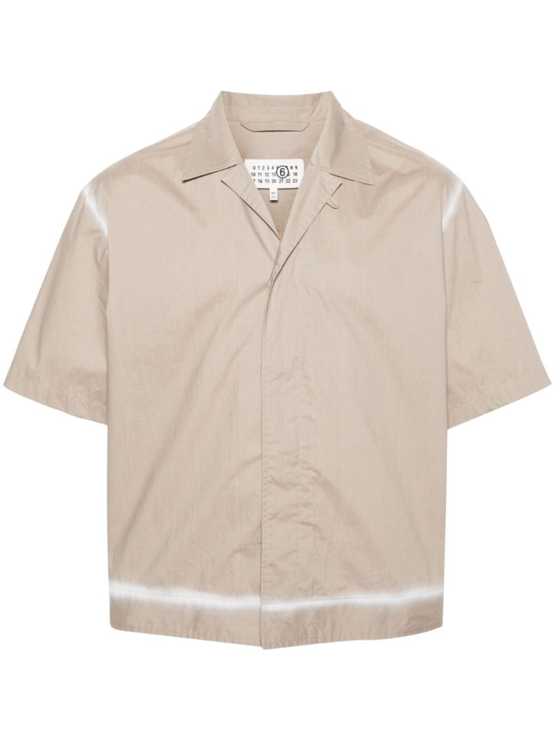 Neutral Acid Wash Cotton Shirt