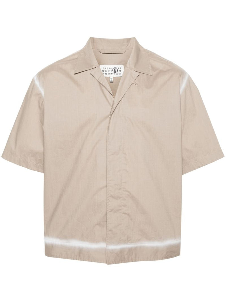 Neutral Acid Wash Cotton Shirt