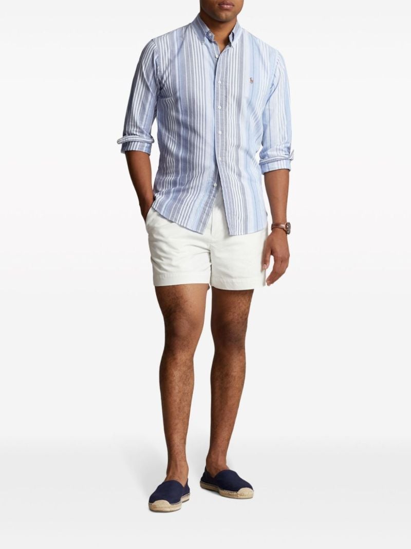 Blue Striped Cotton Shirt