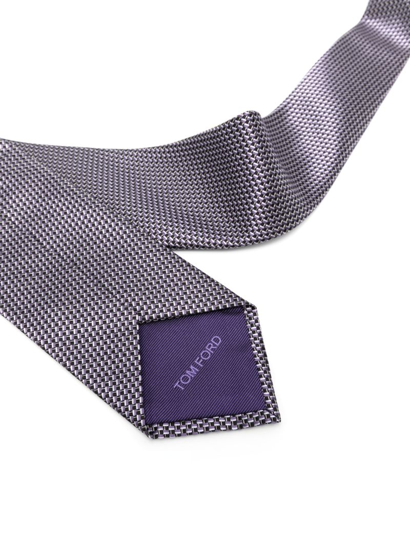 Grey Silk Tie