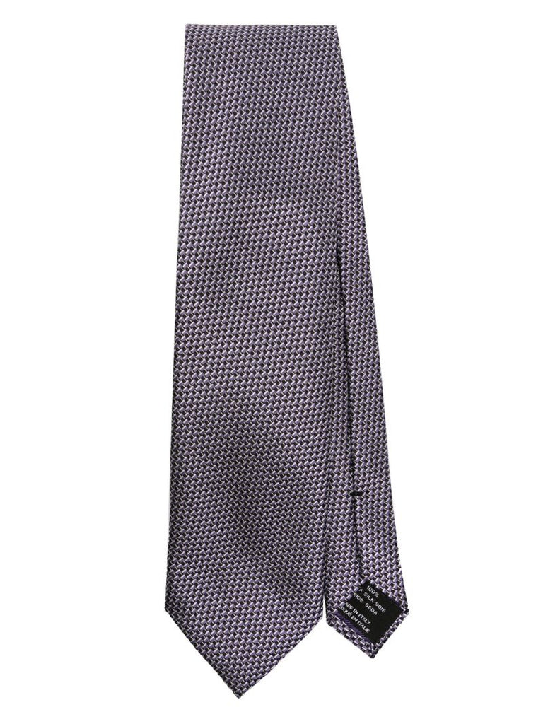 Grey Silk Tie