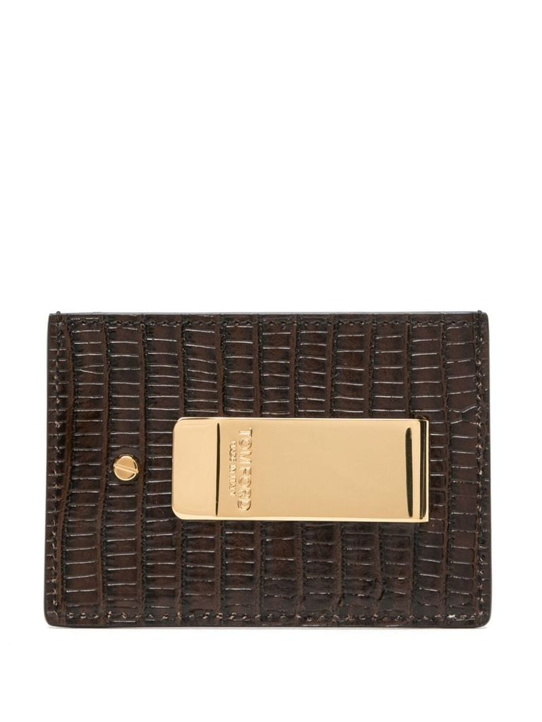 Brown Leather Card Holder