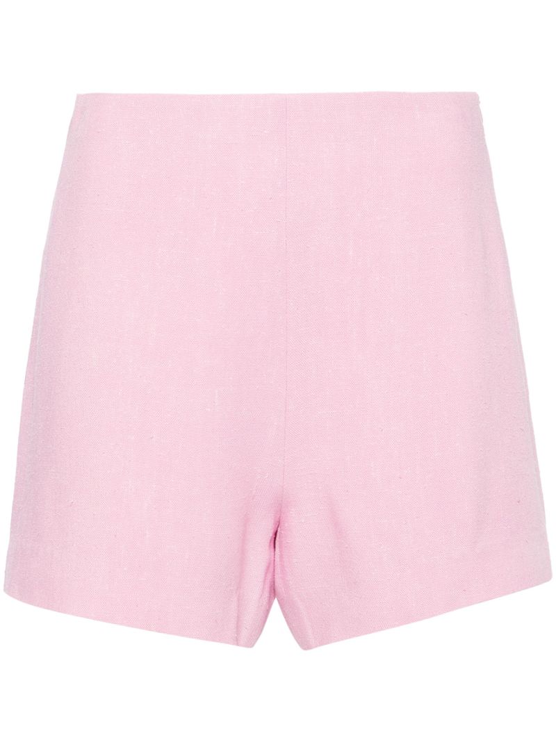 Pink Elza Tweed Shorts