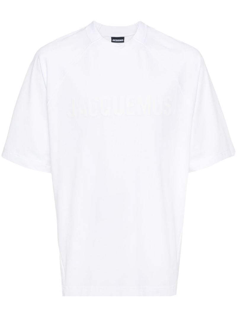 White Le T-shirt Typo Logo T-shirt
