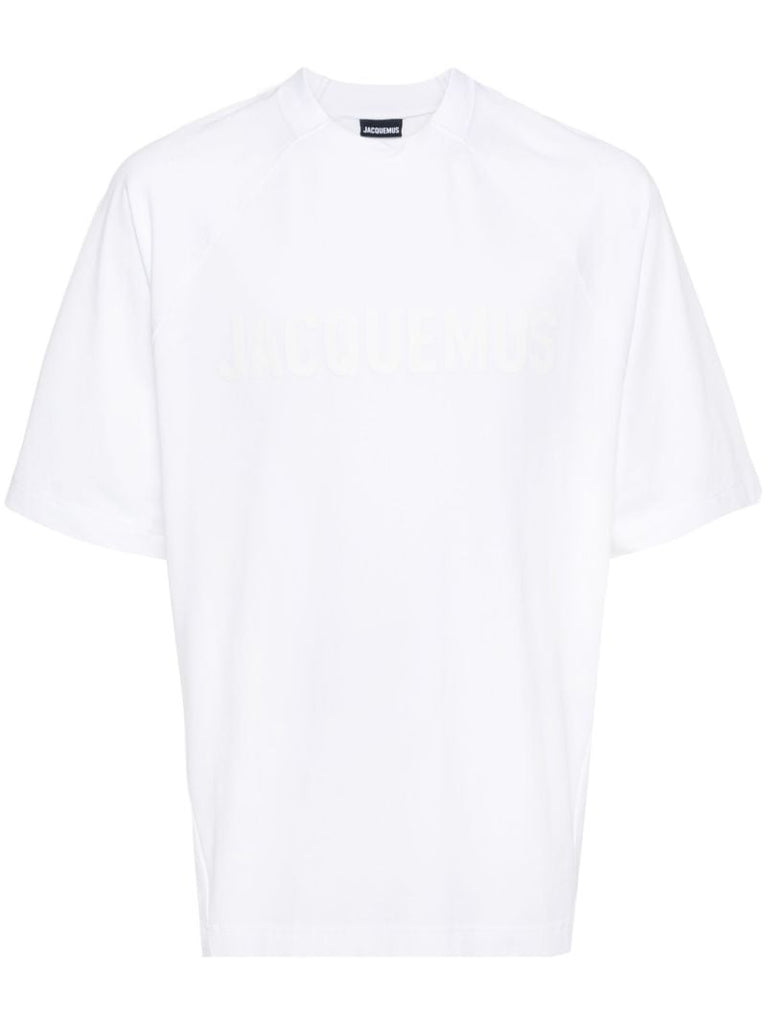 White Le T-shirt Typo Logo T-shirt