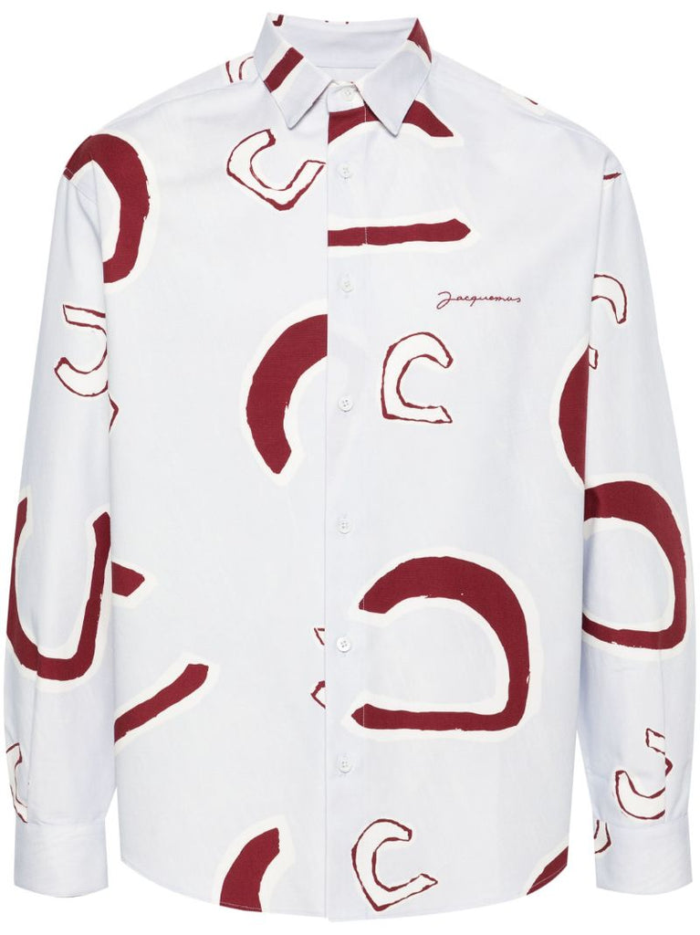 Blue La Chemise Simon Cotton Shirt