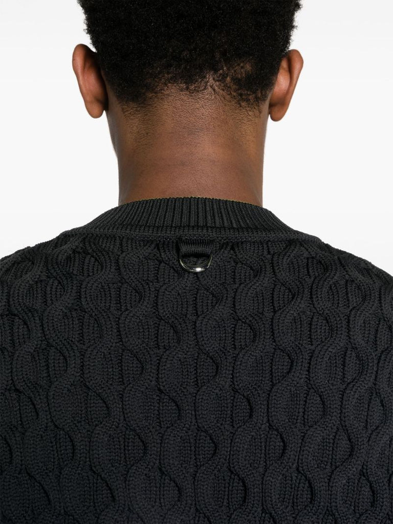 Black Le Pull Torsade Jumper