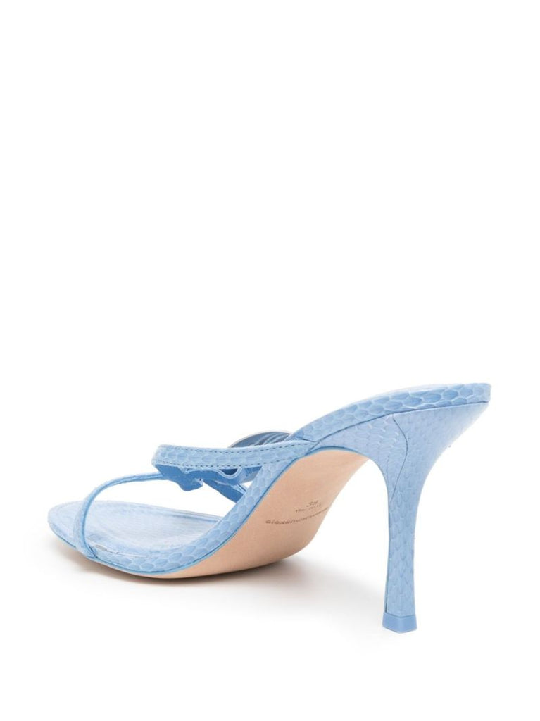 Blue Dome 90 Leather Mules