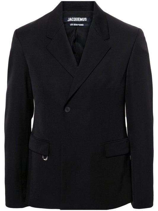 Black La Vest Melo Blazer