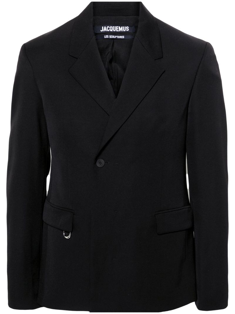 Black La Vest Melo Blazer