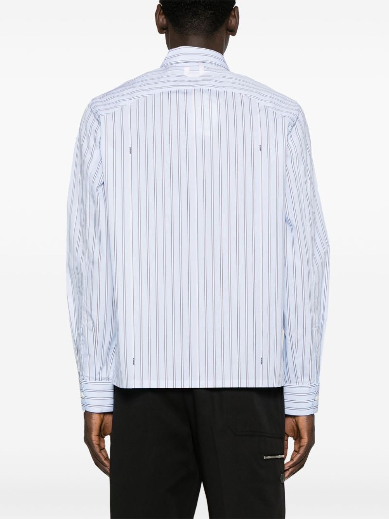Blue La Chemise De Costume Striped Shirt