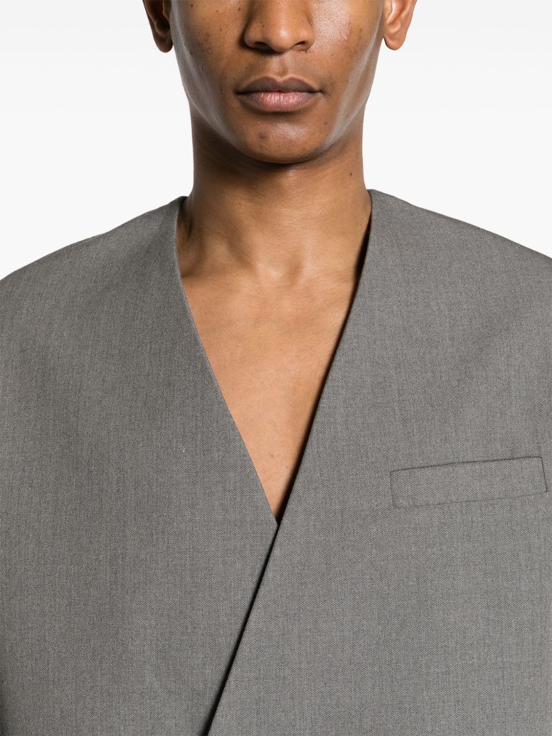 Grey La Veste Cuadrada Blazer