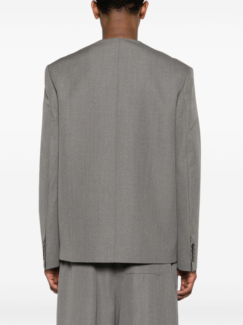 Grey La Veste Cuadrada Blazer