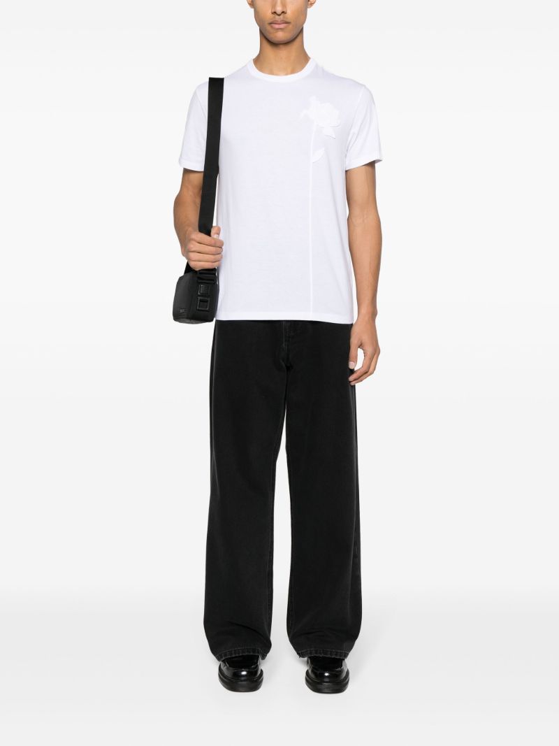 Black Le De NÃ_x0083_Â®mes Wide-leg Jeans