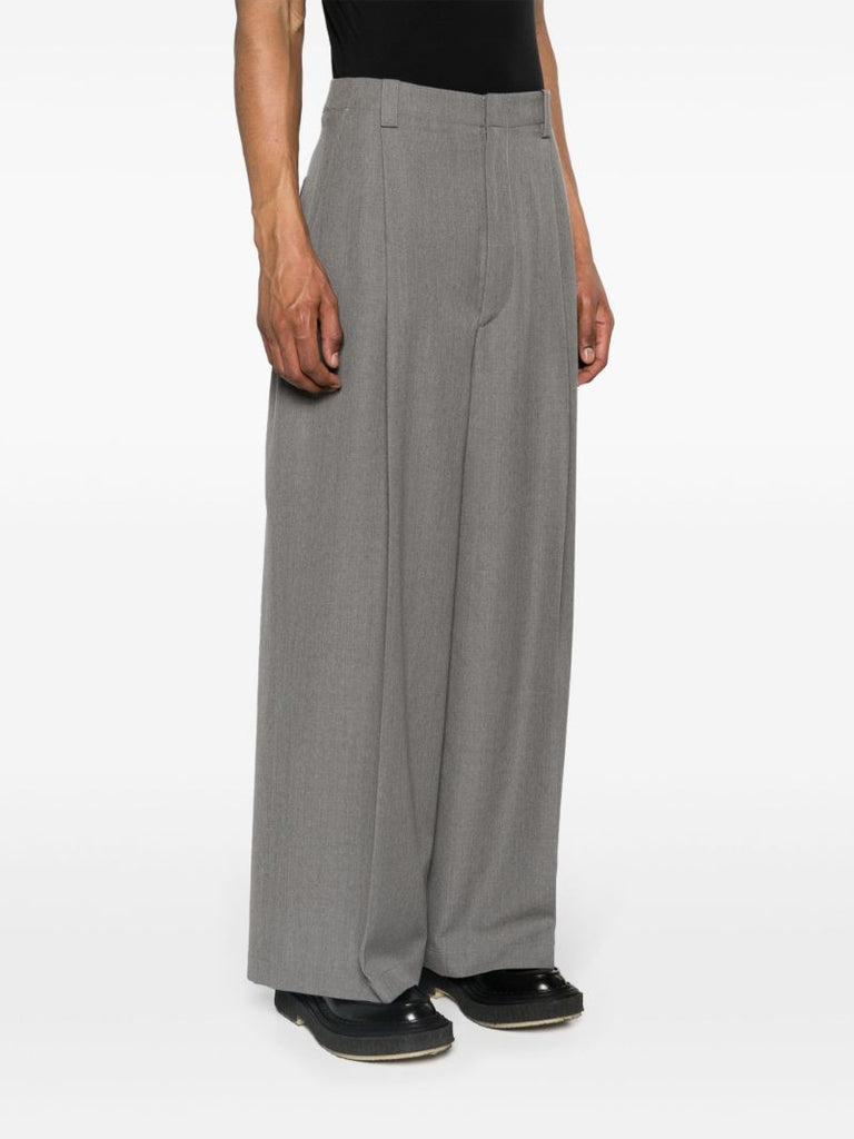 Grey Le Pantalon Salti Wide Leg Trousers
