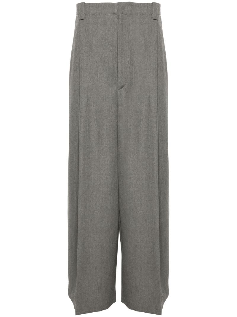 Grey Le Pantalon Salti Wide Leg Trousers