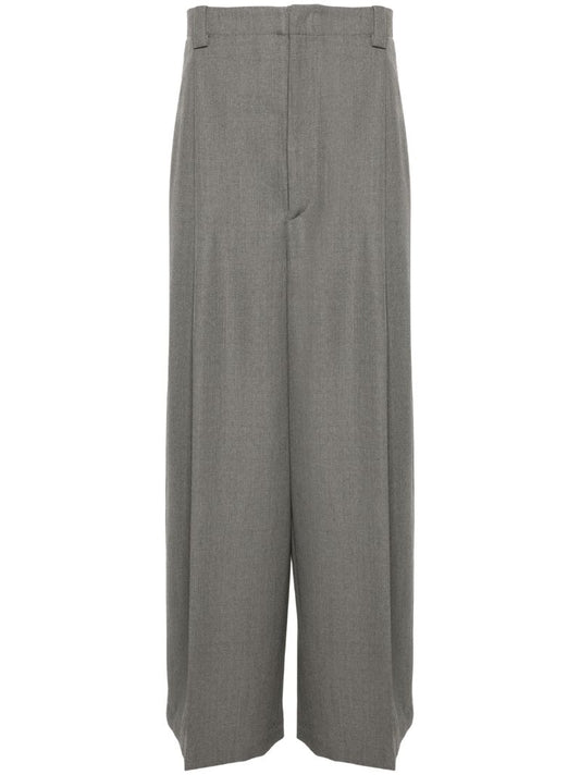 Grey Le Pantalon Salti Wide Leg Trousers