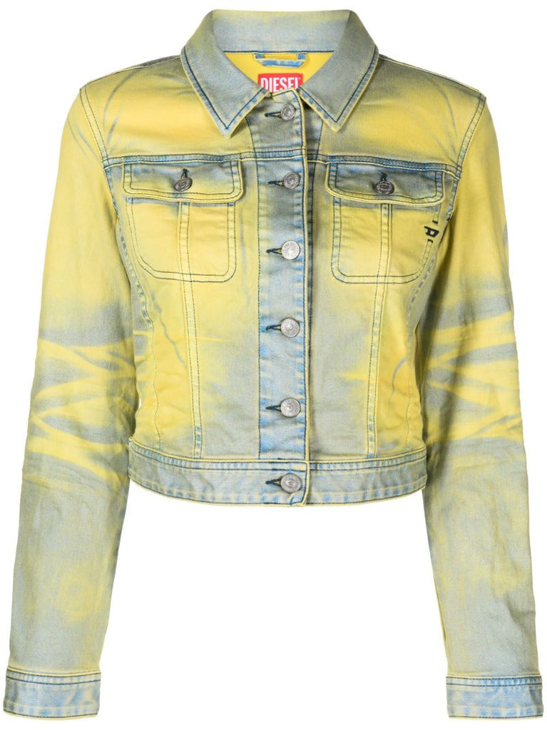 Blue De-slimmy-s Denim Jacket