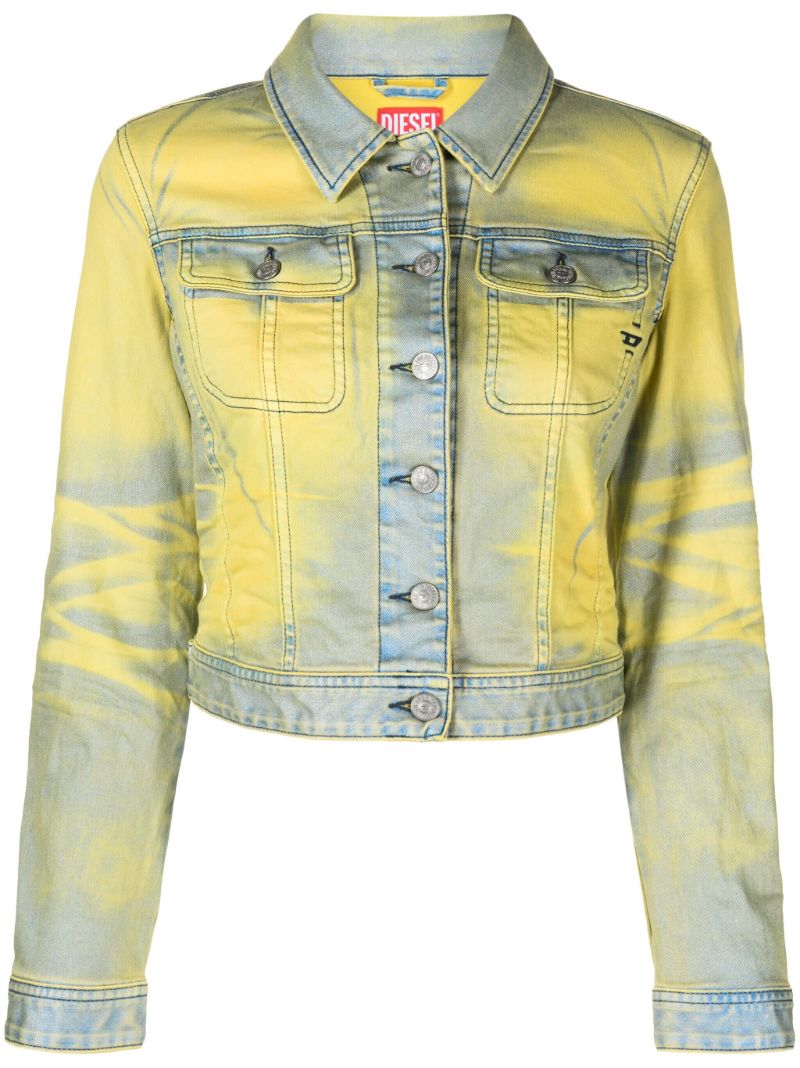 Blue De-slimmy-s Denim Jacket